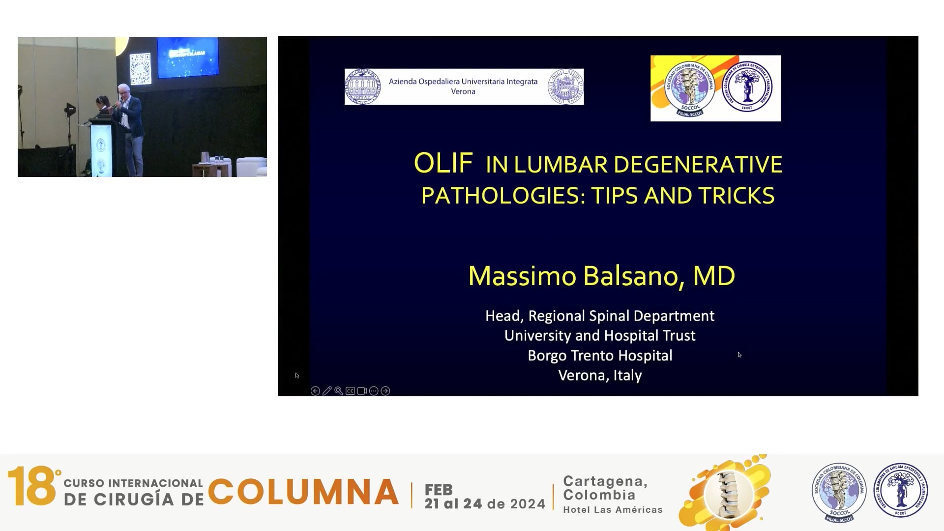 OLIF en patologías degenerativas lumbares