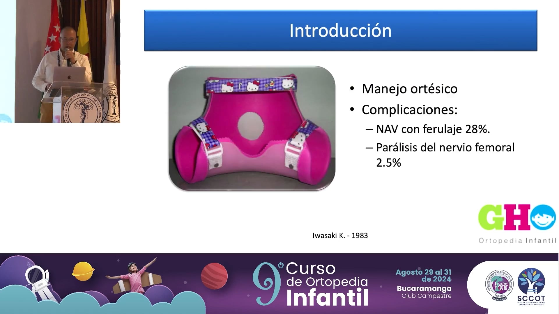 Tratamiento ortopédico de la displasia de caderas ¿Hasta qué edad?