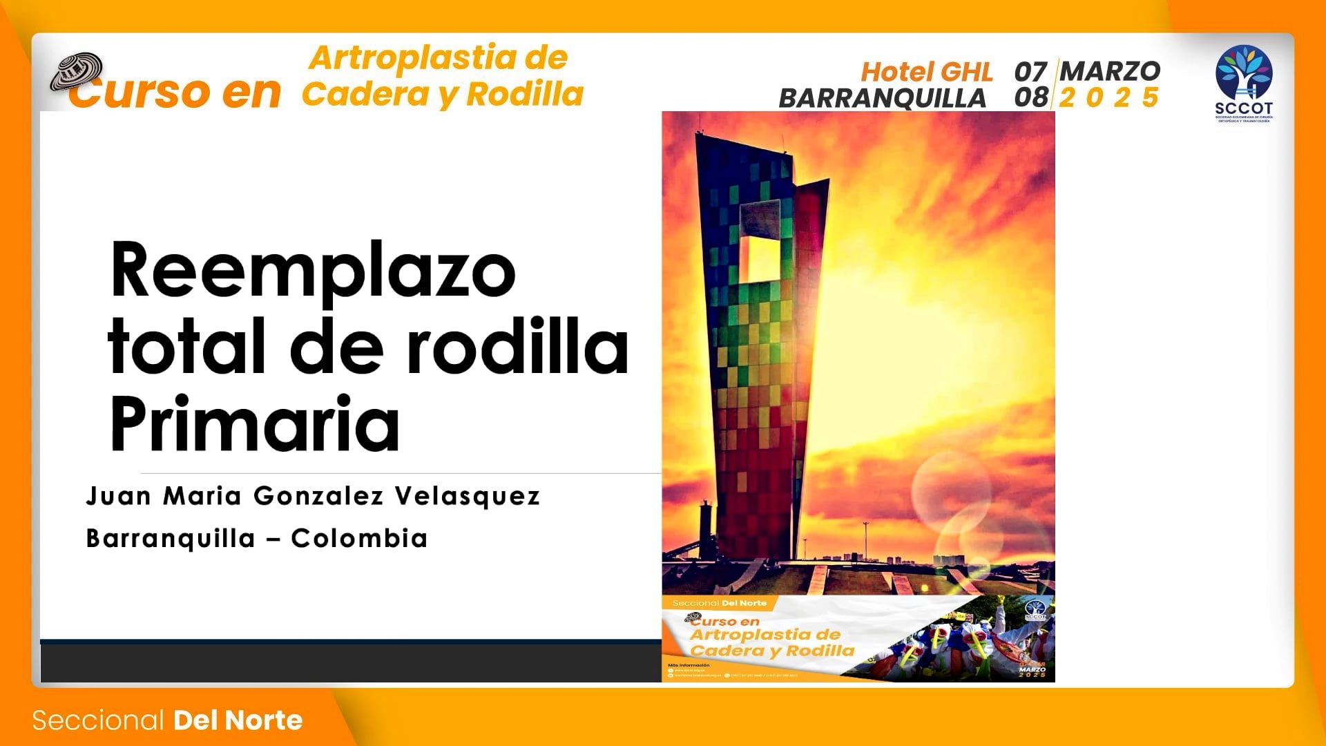 Protocolos en Reemplazo de rodilla