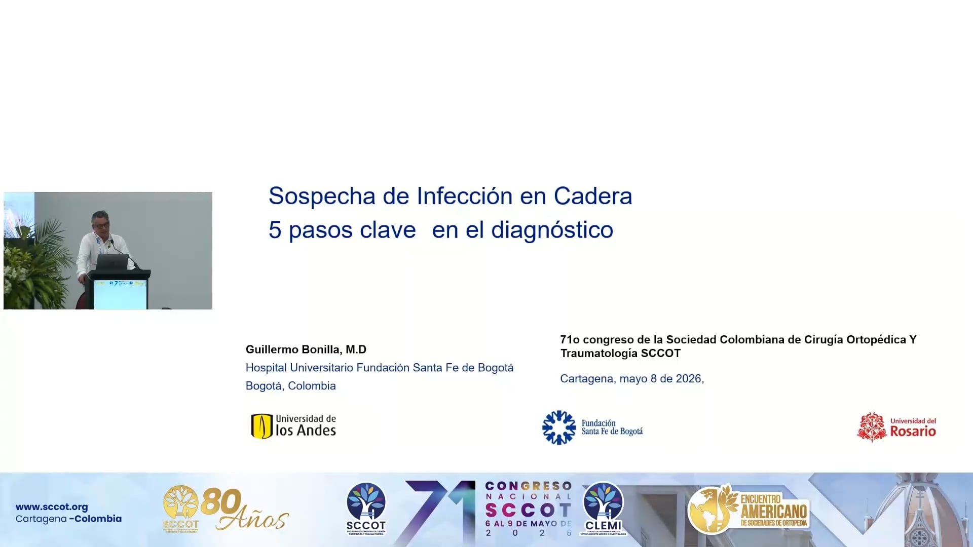 Sospecha de infección en RTC