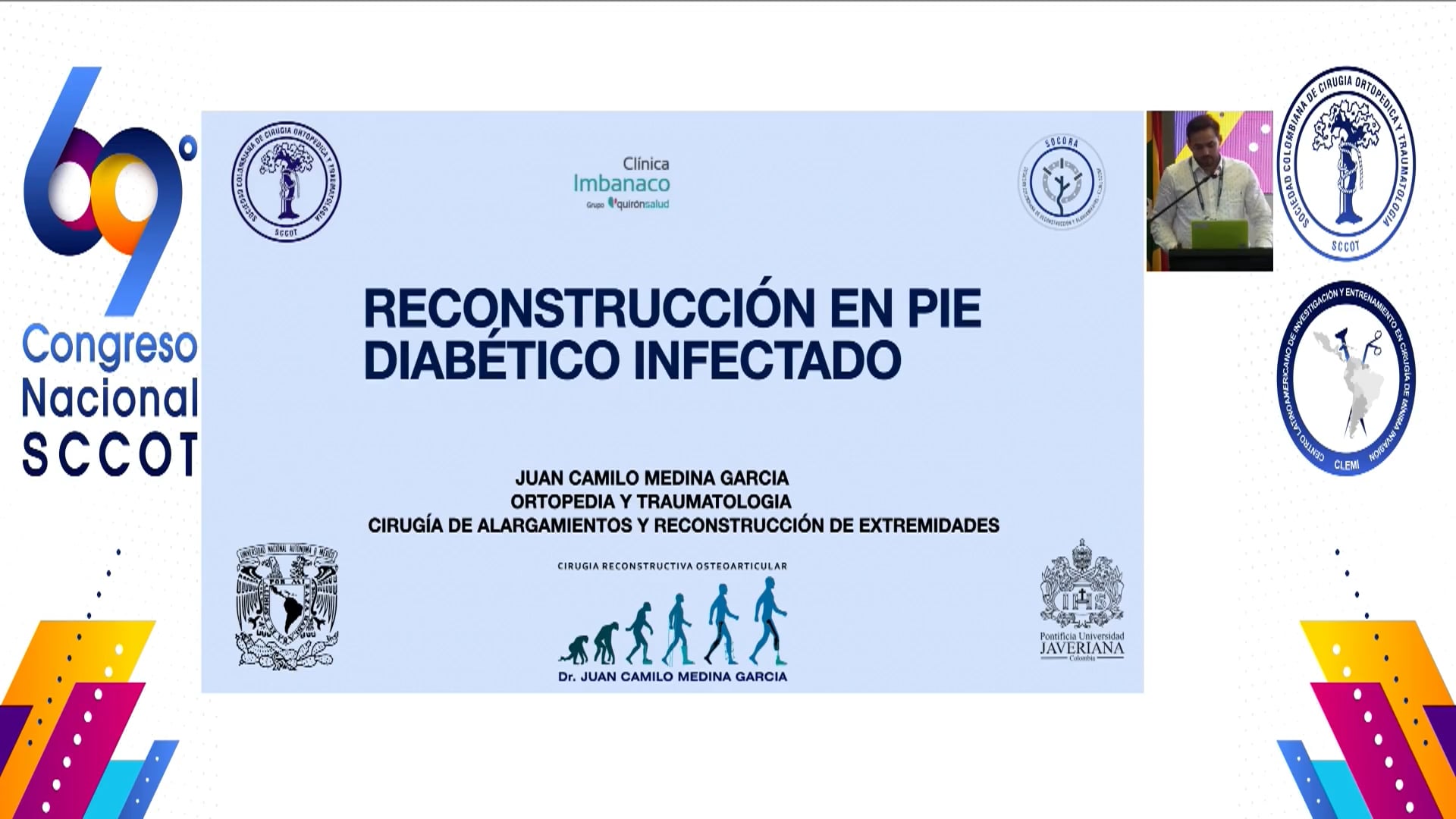 Reconstrucción en pie diabético infectado
