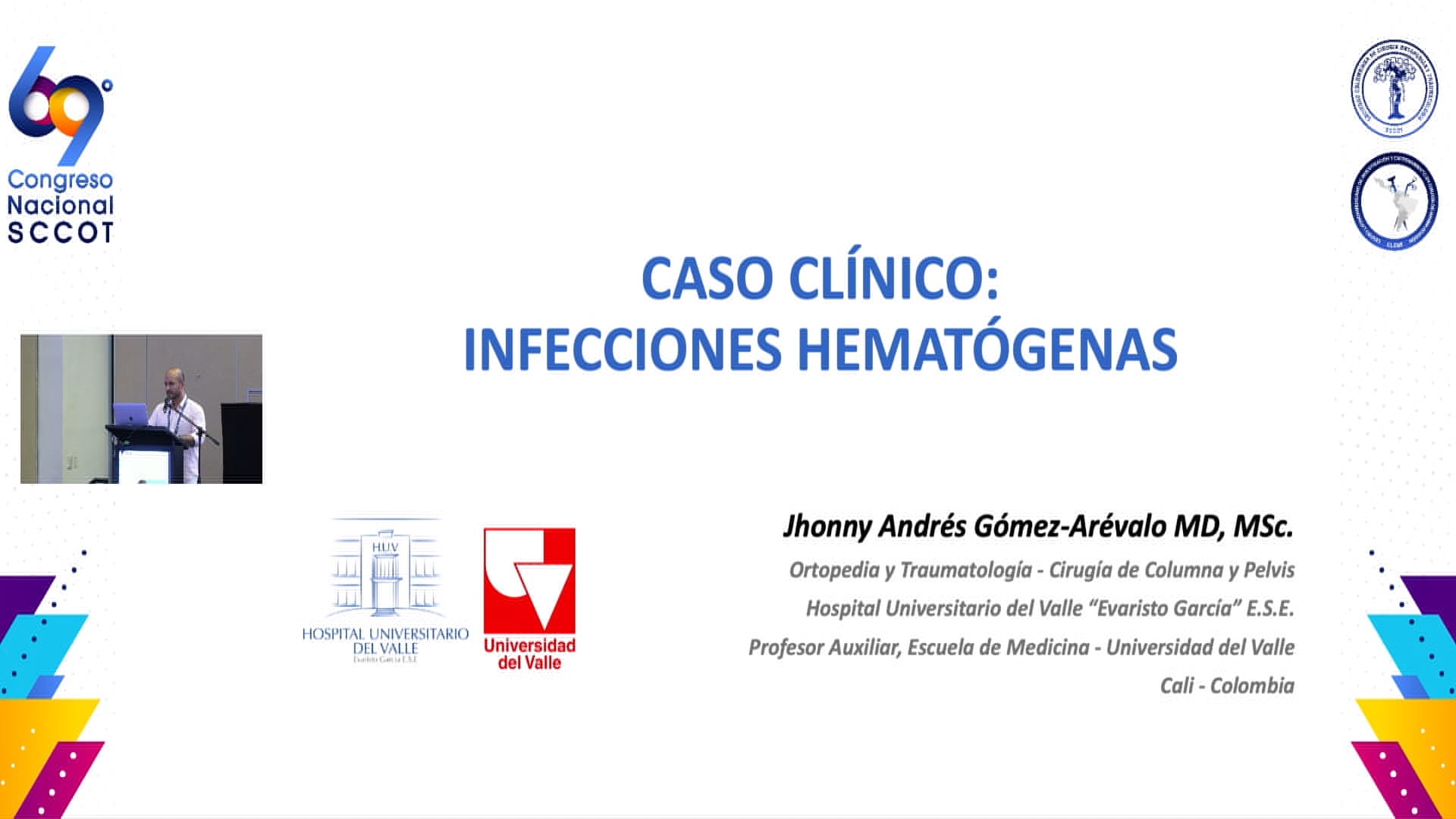 CASO CLINICO Infecciones hematógenas